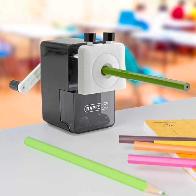 Rapesco 64 Desk Top Pencil Sharpener, Black (R64000B2) - Image 2